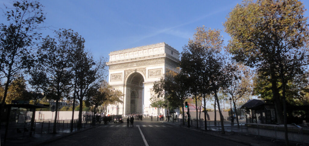 Triumphal Arch and Star Square in Paris