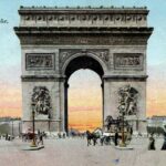 Arc de Triomphe in Paris before World War I
