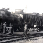 Russian armored train in Chinese Civil War
