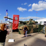 Russian Army tanks Park Patriot Forum 2023