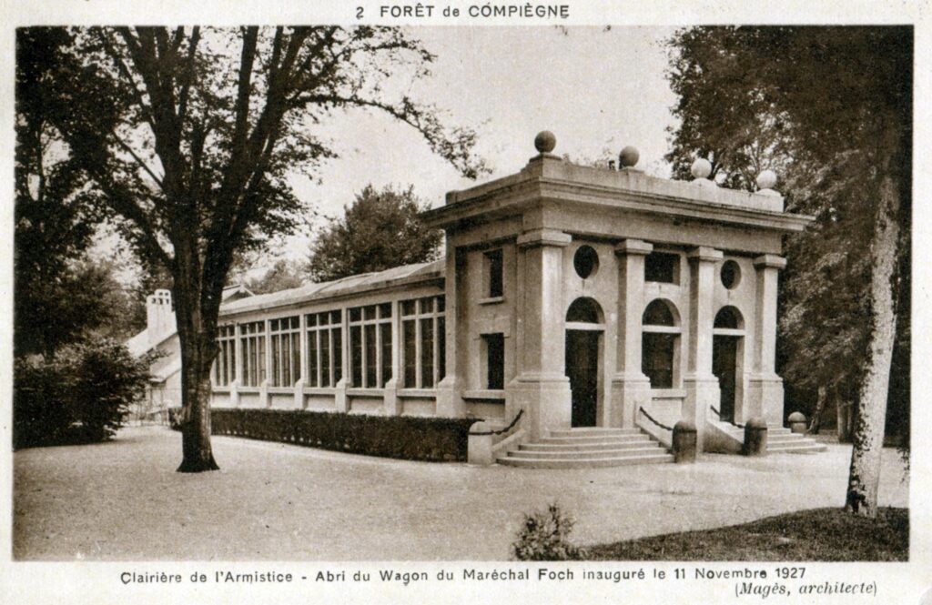 Armistice Museum Compiegne Carriage and WW1 Memorial France