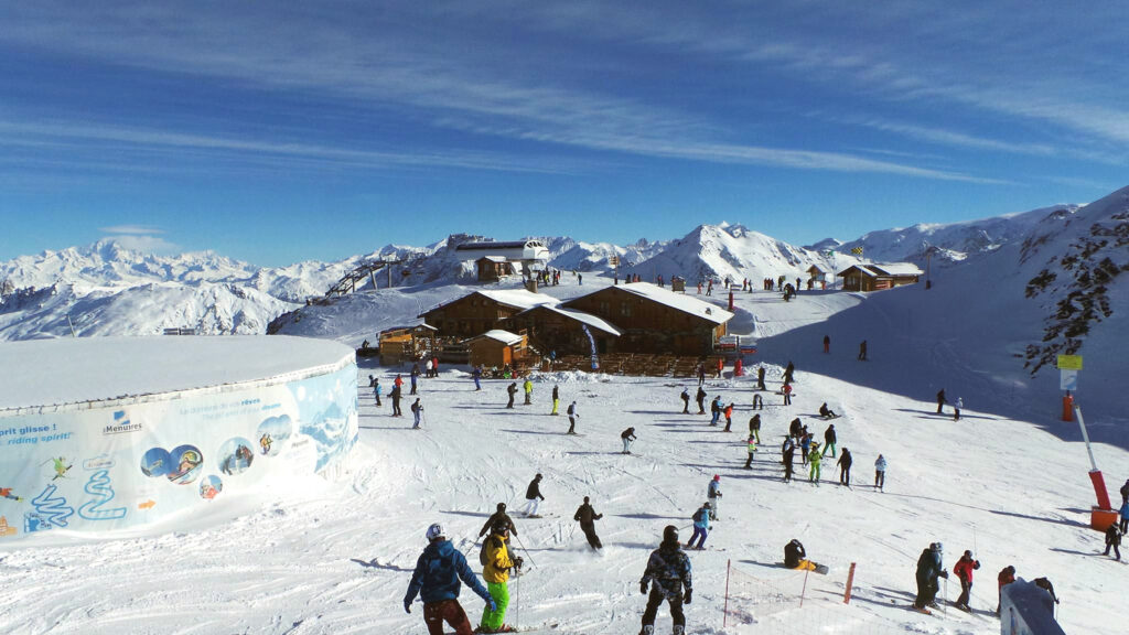 Les Menuires Ski Resort 3 three valleys Alps