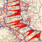 WW2 1943 Battle of Kursk map