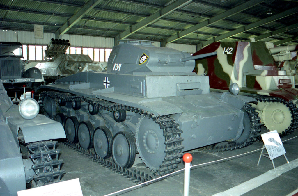 Panzer II PzKpfw II Ausf. F German tank, Kubinka museum
