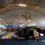 WW1 British tank Mk-V in Kubinka Patriot Park museum