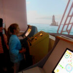 Navy ship simulator in Kubinka Patriot park