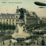 Place de la République in Paris before WW1