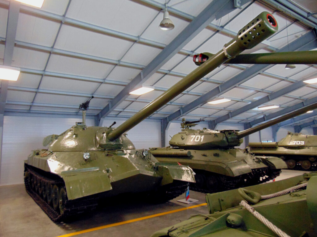 Soviet Heavy tank IS-7 object 260 at Kubinka museum