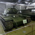 Soviet KV-85 tank in Kubinka museum