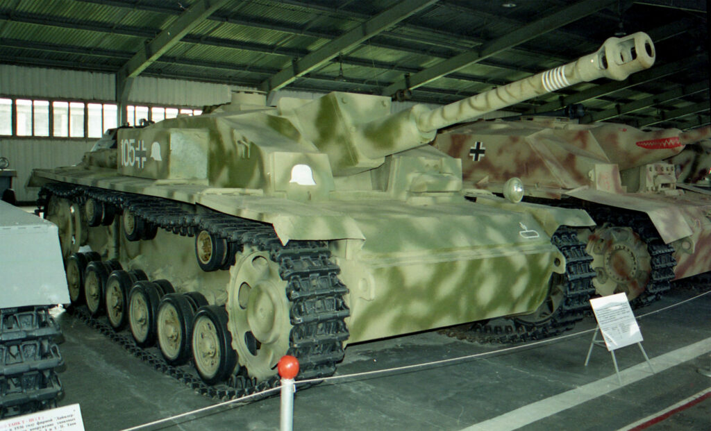 German Assault Gun Sturmgeschütz StuG III Ausf. F/8 Kubinka tank museum