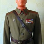 Soviet army uniform, marshal, Saumur tank museum
